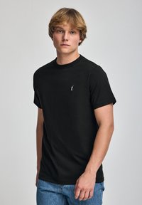 SHORT SLEEVE CREWNECK RIGBY GO - T-shirt basic - black