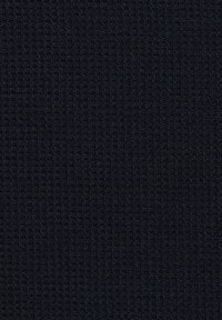 Strukturierter Stoff in einem dunklen Marineblau mit einem karierter Muster, fest gewebt für ein robustes und strukturiertes Erscheinungsbild.