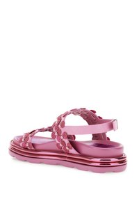 CAFèNOIR Sandali con plateau - fuchsia