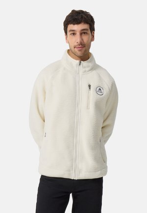 CASH-MERE RETRO - Fleecejacke - off white