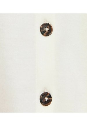 New Look, HEAVYWEIGHT BUTTON THROUGH - Blusa - off white