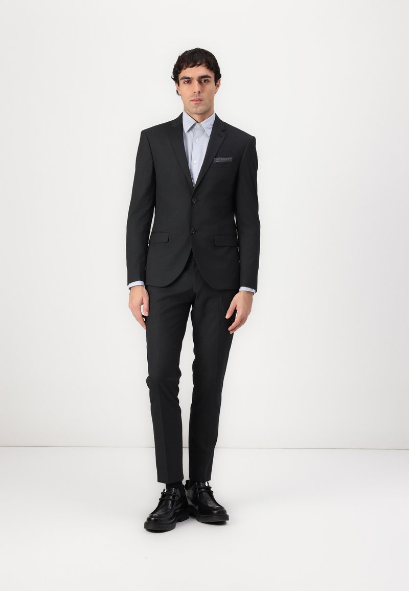 Isaac Dewhirst NOTCH SLIM SUIT - Κοστούμι - charcoal