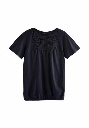 REGULAR FIT - Tričko s potlačou - navy