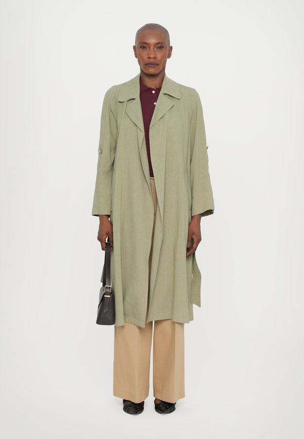 SNODO - Trenchcoat - verde3