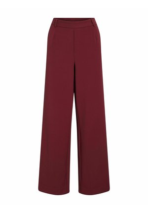 VILA VARONE WIDE-NOOS - Bukser - cabernet