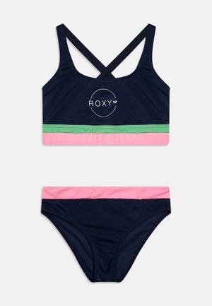 ILACABO ACTIVE CROP SET - Bikiny - naval academy