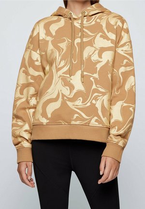 Hoodie - gold-coloured