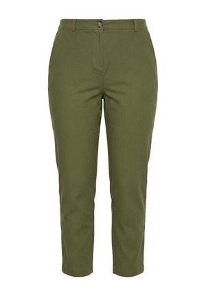 MIAMODA, ANZUGHOSE, GERADES BEIN - Pantalones - jungle green