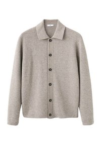 Chaqueta de punto - mottled brown