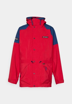 Berghaus CONCERT COLLECTION MERU MOUNTAIN UNISEX - Parka - definitely red/hale navy