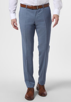BAUKASTEN - Suit trousers - hellblau
