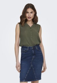 ONLY - ONLJETTE LIFE - Top - grape leaf Thumbnail Image 1