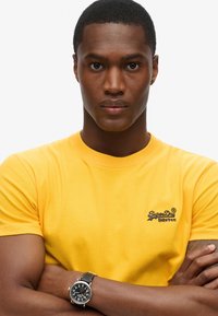 Superdry & Co VINTAGE LOGO  - Camiseta básica - utah gold