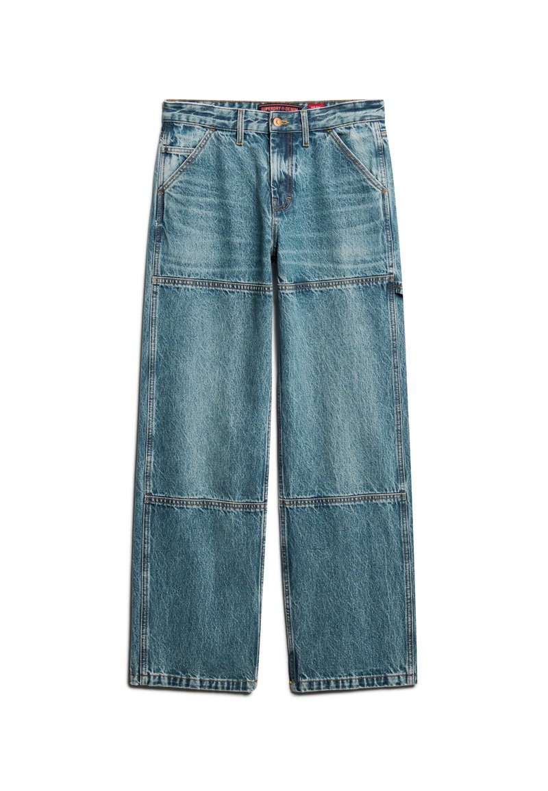 Superdry & Co Straight leg jeans blauw