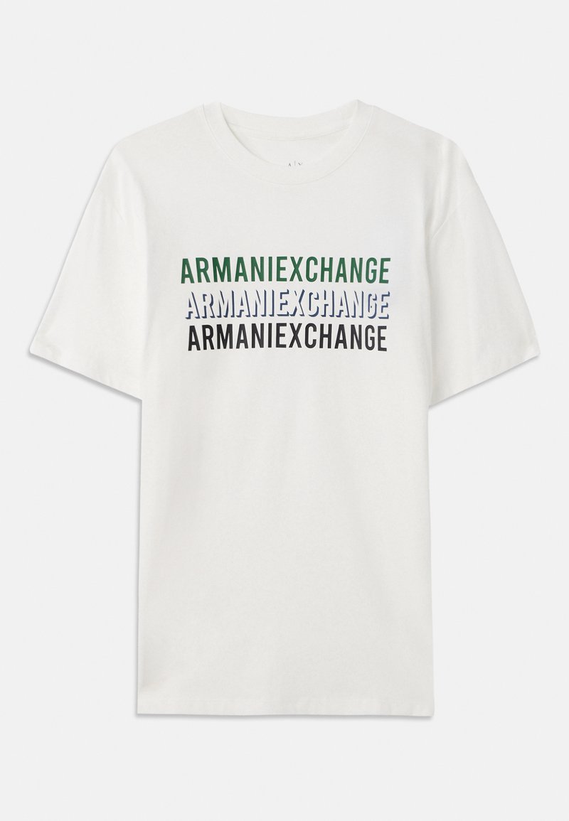 Armani Exchange T-shirt print wit Armani Exchange T-shirt print wit