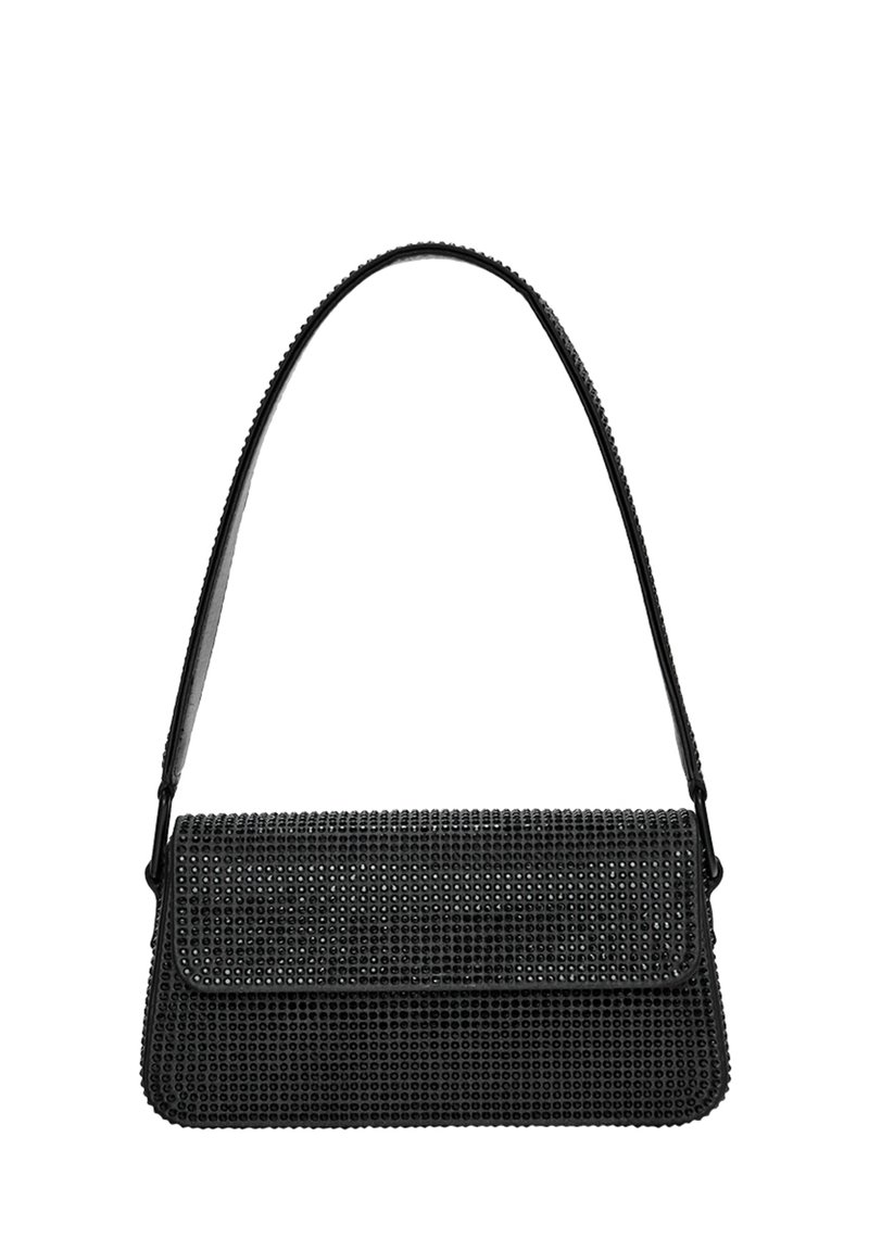 PULL&BEAR RHINESTONE Handtas black/zwart Zalando.nl
