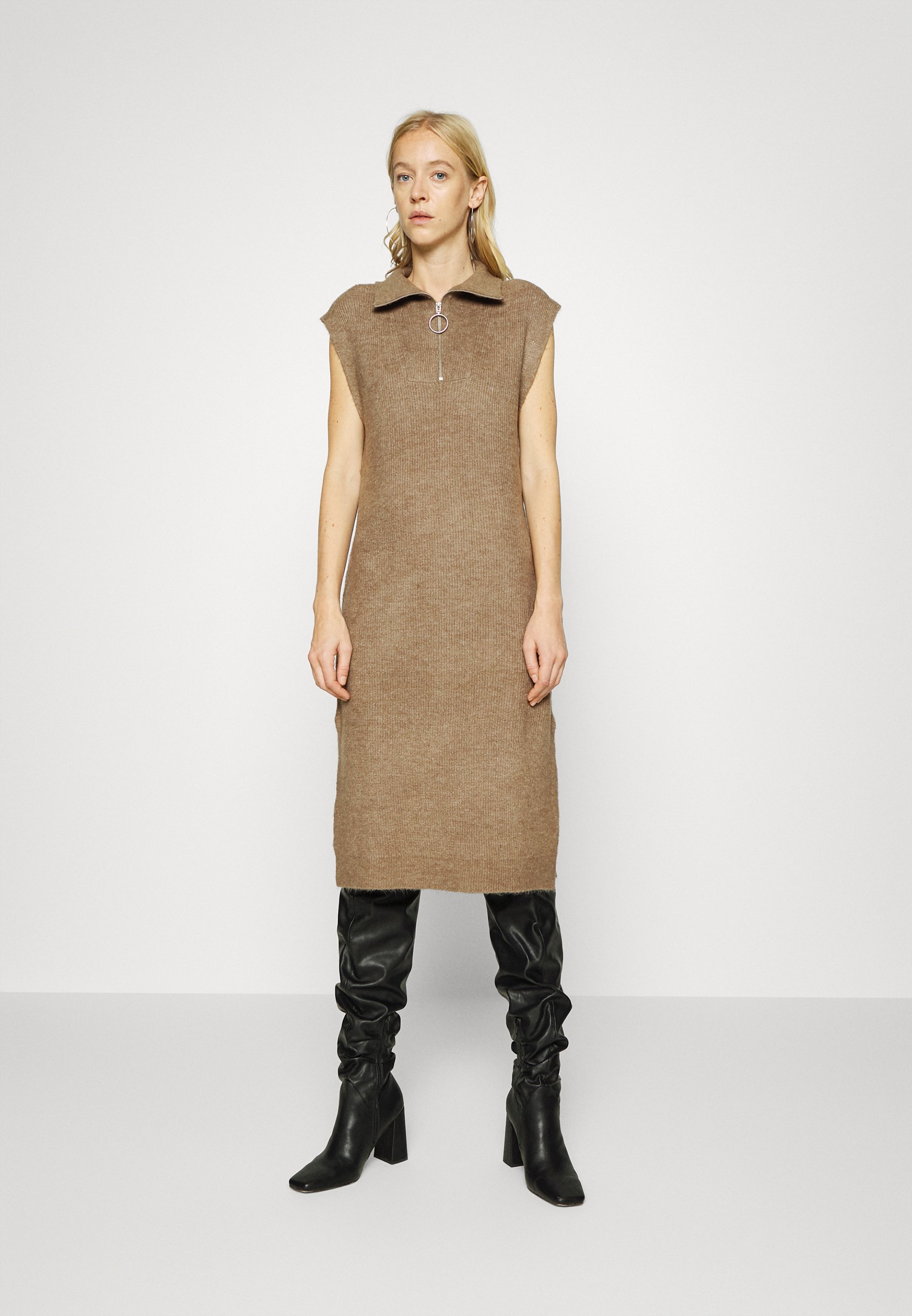 Vero Moda Tall VMFILENE HIGHNECK LONG 