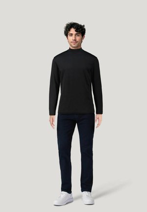 MORITZO - Long sleeved top - schwarz
