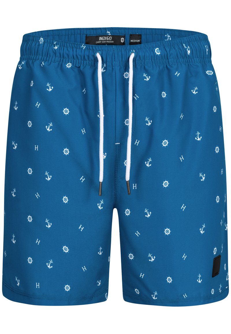 Herren Badehosen | INDICODE JEANS Badeshorts sapphire/blau-metallic - FY76596 Herren Badehosen | INDICODE JEANS Badeshorts sapphire/blau-metallic - FY76596