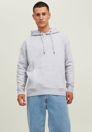 JJESTAR  NOOS - Luvtröja - light grey melange