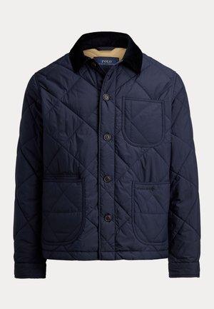 THE HURSTON QUILTED UTILITY JACKET - Lengva striukė - college navy