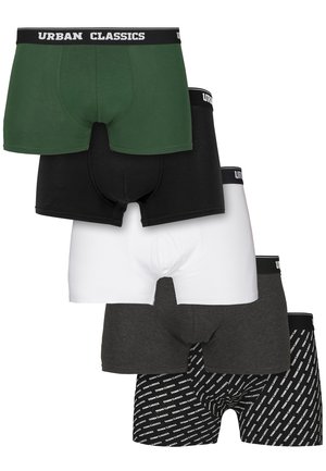5 PACK - Boxerbriefs - wht dgrn char logo aop blk