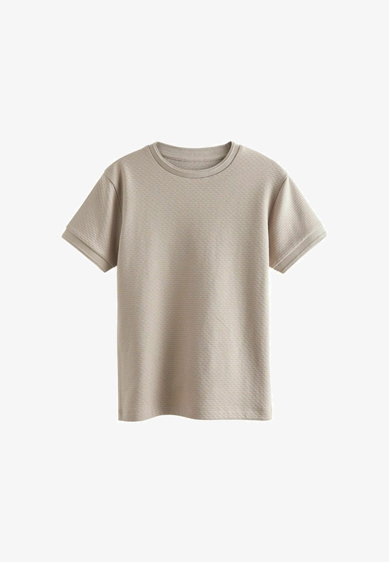 Next SHORT SLEEVE - Tricou basic - natural