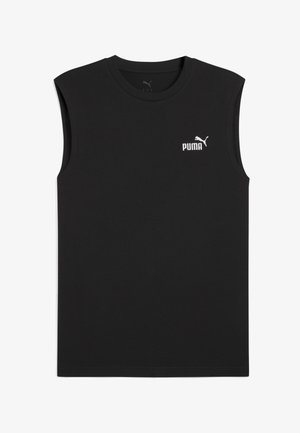 Puma, LOGO ÄRMELLOSES T-SHIRT - Top - black