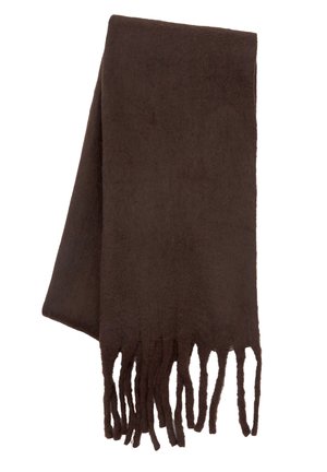 Šál - dark brown