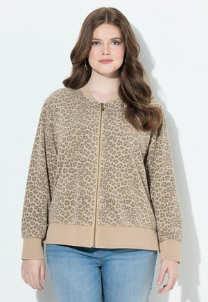 LEOMUSTER RUNDHALS LANGARM - Gilet - caramel