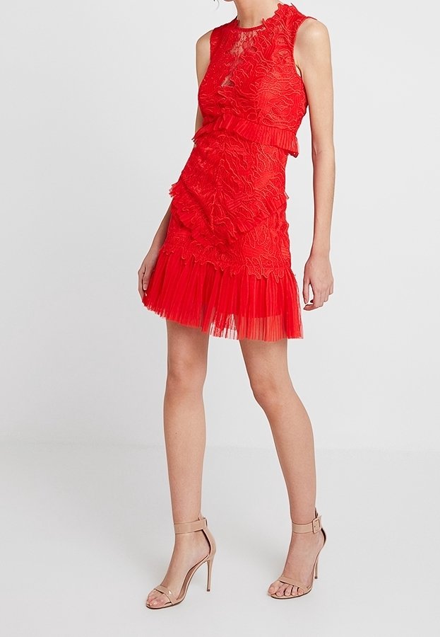 Bardot Cocktail dress / Party dress - red - (Pre-owned) - Zalando.ie
