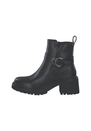 Platform ankle boots - schwarz