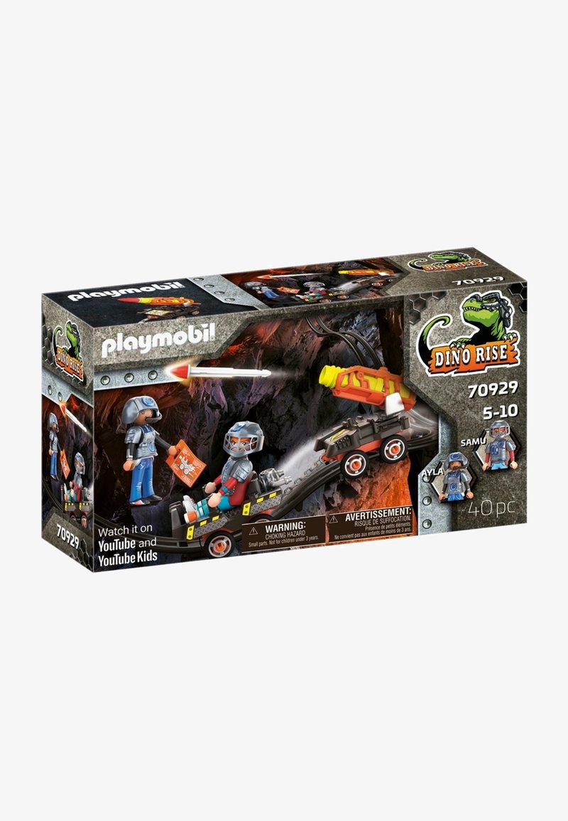 Playmobil RISE DINO MINE RAKET KART - Train set - multicoloured