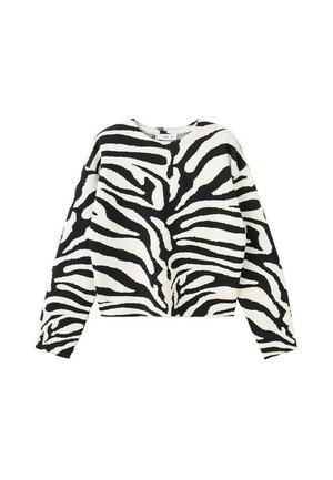 Jersey de punto - black white