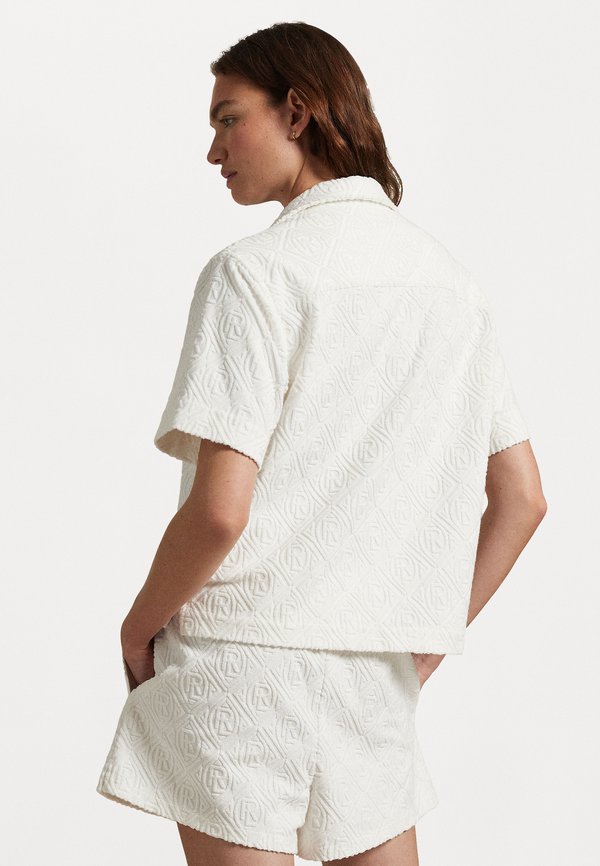 WIMBLEDON RL LOGO TERRY CAMP SHIRT - Button-down blouse2