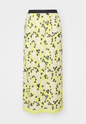 MUNTHE OMI - Pencil skirt - lemon