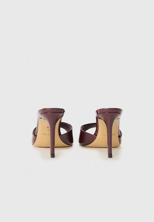 ANNIEBRILDEN - Heeled mules - bordo3