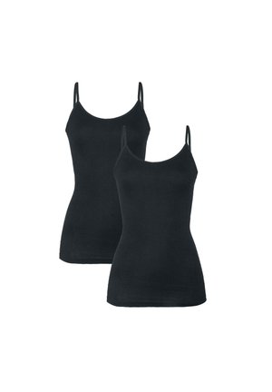 hessnatur 2 PACK - Top - schwarz
