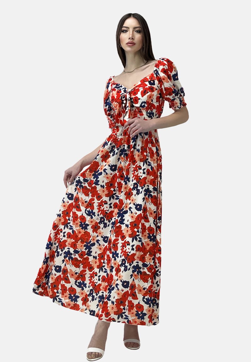 Elara SOMMER - Robe longue - rosarot