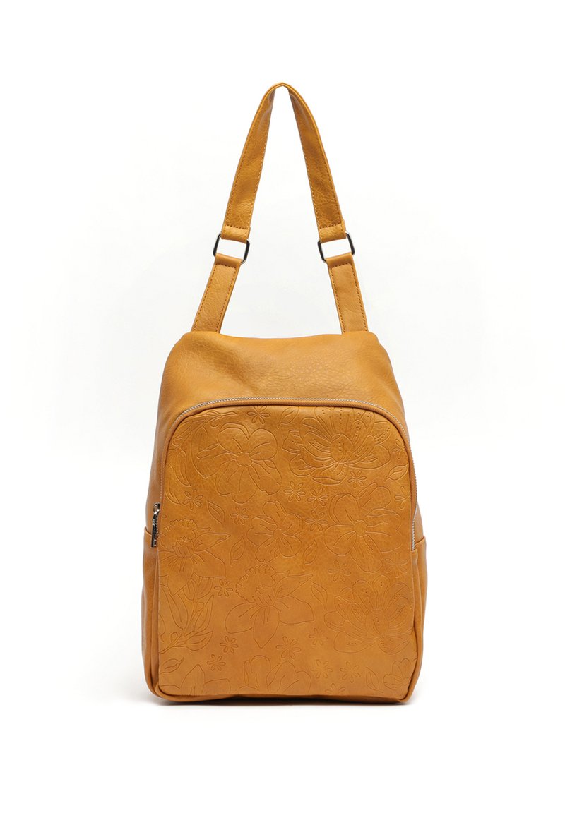 MISAKO MONOFLOR Rugzak mustard yellow/mosterdgeel Zalando.nl