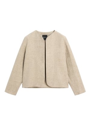 Massimo Dutti, MOTTLED DETAIL BOMBER JACKET - Let jakke / Sommerjakker - beige