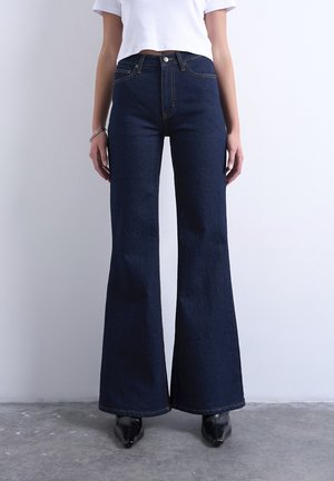 MARIE FLARED - Flared jeans - dark blue denim