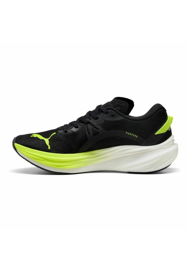 Puma - DEVIATE NITRO 3 - Trail running shoes - puma black yellow alert, Enlarge