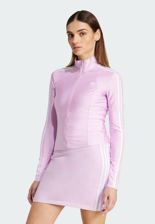 ADICOLOR 3-STRIPES SLIM TRACK - Training jacket - light orchid