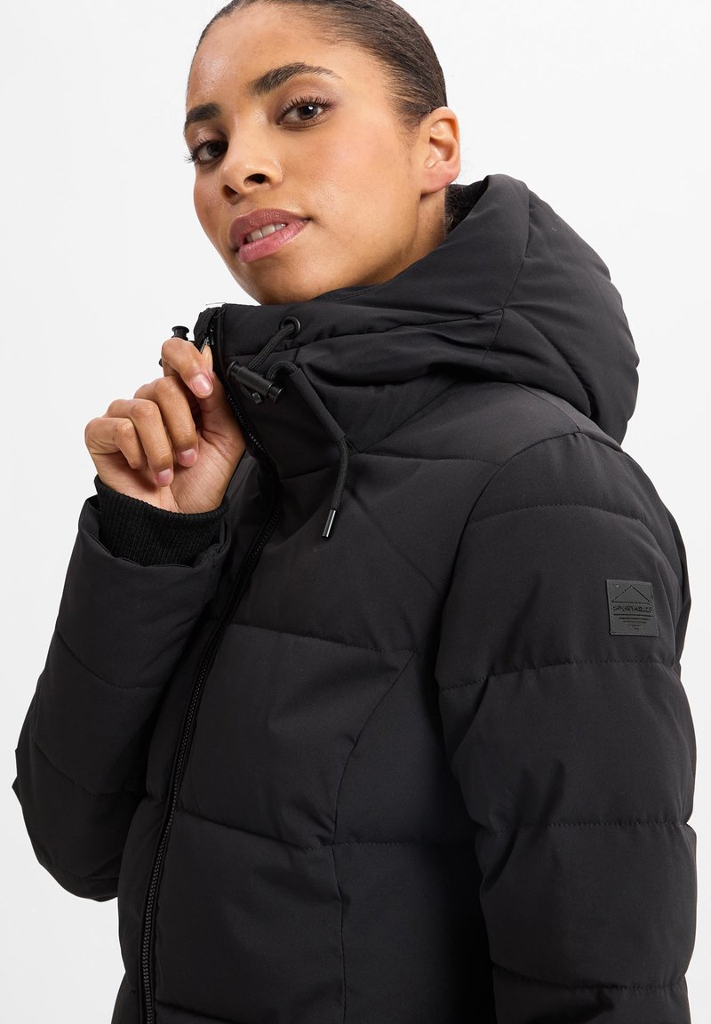 Parka Jacke Knielang Damen Karierte Jacke Damen Winter Damen