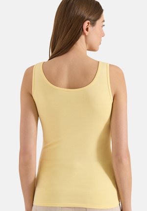 Cecil, BASIC TOP IN UNIFARBE - Top - buttermilk yellow