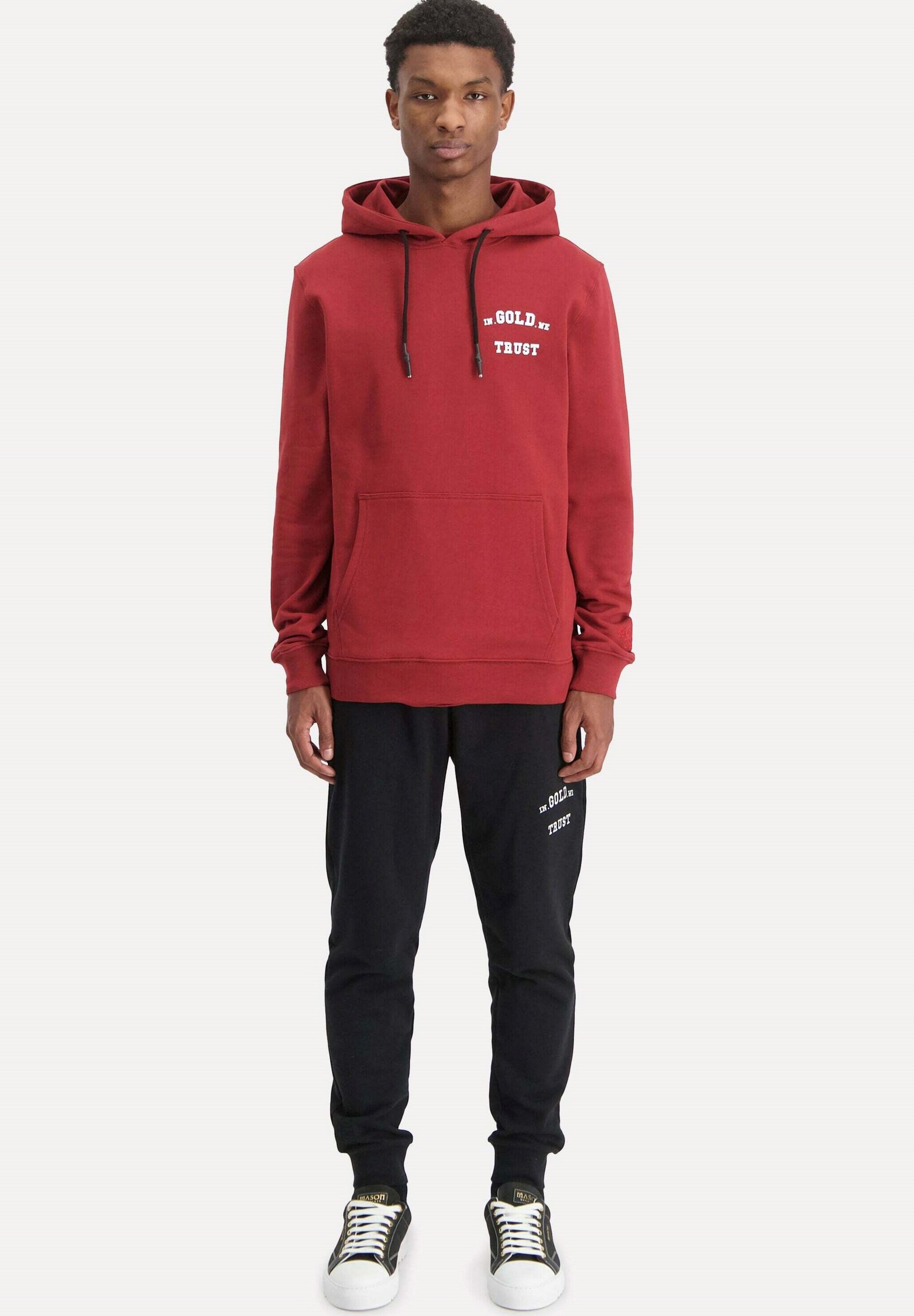In Gold We Trust THE NOTORIOUS - Hoodie - biking red/rood - Zalando.nl