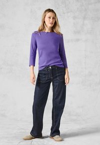 Cecil UNIFARBE - Langarmshirt - lila