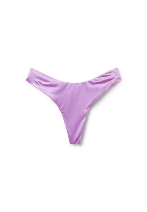Tezenis, SHINY GLAM HIGH-CUT BRAZILIAN - Spodní díl bikin - violet