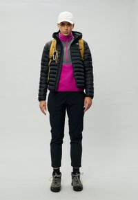 The North Face GLACIER HEAVYWEIGHT 1/2 ZIP - Polárpulóver - deep mulberry/smoked pearl